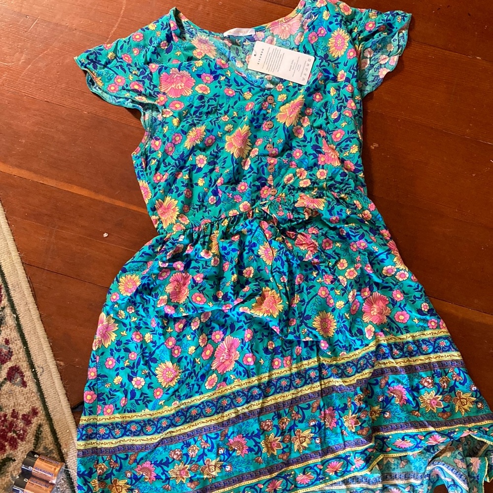 Blue kirundo dress